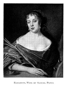 Alžběta Pepysová 1640-1669, 19. století od Unbekannt