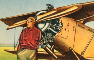 Elly Beinhornová se svým letadlem, 1932. od Unbekannt