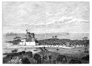 Elmina, Gold Coast, západní Afrika, c1890 od Unbekannt