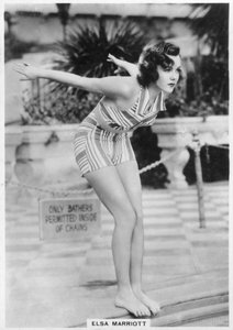 Elsa Marriott , herečka, 1938 od Unbekannt