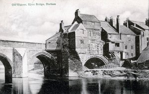Elvet Bridge, Durham, 1905 od Unbekannt