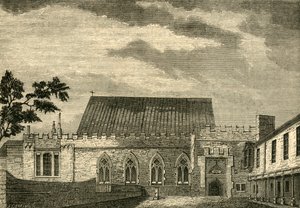 Ely House - The Hall, c1872. od Unbekannt