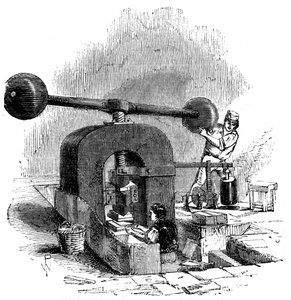 Razící lis, 1886 od Unbekannt