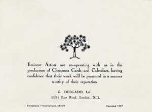 Významní umělci - G Delgado, Ltd., 1935 od Unbekannt