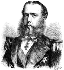 Císař Maxmilián Mexický, c1880 od Unbekannt