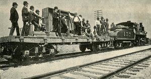 Na cestě k venkovnímu studiu, 1901. od Unbekannt