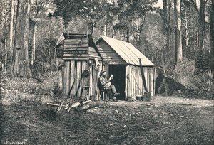 Tábořiště australských squatterů, 1896 od Unbekannt