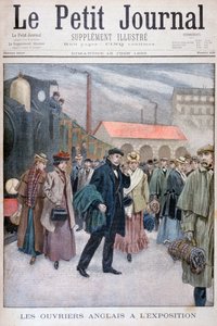 Angličané navštěvující Světovou výstavu v roce 1900, Paříž, 1900 od Unbekannt