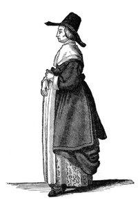 manželka anglického obchodníka, 1649, 1910 od Unbekannt