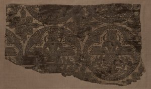 Enthroned King Flanned by Griffins, 800s. od Unbekannt