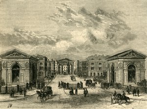 Vchod do stanice Euston Square, c1876. od Unbekannt