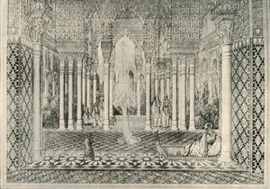 Vchod do dvora lvů, 19. století, 1907. od Unbekannt