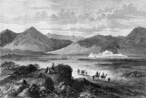 Vstup do Khyber Pass a Fort of Jamrood, Afghánistán, 1878 od Unbekannt
