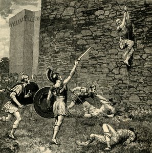 Útěk Mariuse mladšího v Praeneste, 1890. od Unbekannt