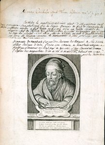 Euclid, řecký matematik, 1740 od Unbekannt