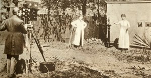Eugene Lauste zaznamenal první kombinovaný pohyblivý obraz a zvuk, c1905, 1935. od Unbekannt