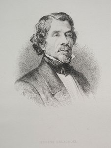 Eugene Delacroix, 19. století. od Unbekannt