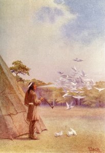 „Všechno se stalo, jak Muž ze dřeva předpověděl“, 1914. od Unbekannt