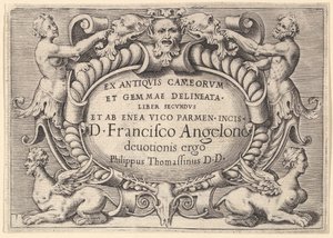 The Book of the Ancients of Cameorum and Gemma Delineated by Enea Vic..., publikoval ca. 1599-1622. od Unbekannt