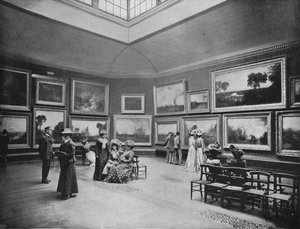 Výstava obrazů Williama Turnerse v Národní galerii, Londýn, c1903 1903 od Unbekannt