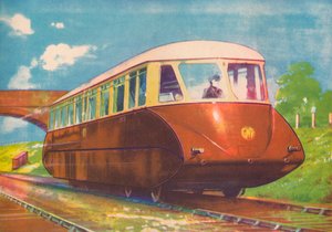 Express Diesel Engine Rail Car, G.W.R., 1940 od Unbekannt