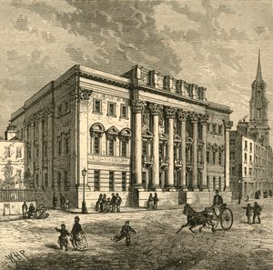 Exteriér Goldsmiths Hall, 1897. od Unbekannt