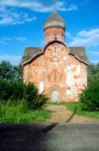 Exteriér kostela, Novgorod, Rusko od Unbekannt