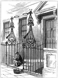 Hasicí přístroje na Berkeley Square, Londýn, 1891 od Unbekannt