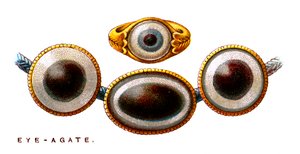 Eye-Agate, 1923 od Unbekannt
