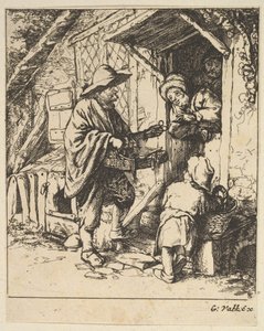 Obchodník s brýlemi, 1610-85. od Unbekannt