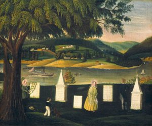 Rodinné pohřebiště, c. 1840. od Unbekannt