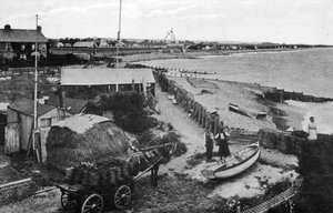 Felpham Beach, poblíž Bognor Regis, West Sussex, počátek 20. století od Unbekannt