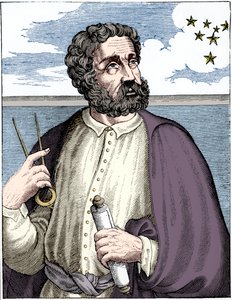 Ferdinand Magellan c1480-c1521, portugalský mořeplavec. od Unbekannt