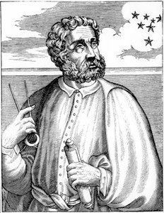 Ferdinand Magellan c1480-c1521, portugalský mořeplavec od Unbekannt