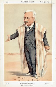 Ferdinand de Lesseps , francouzský diplomat a podnikatel, 1869 od Unbekannt