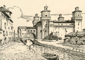 Ferrara: Vévodský palác, 1928. od Unbekannt