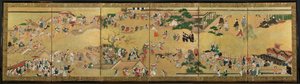 Festivalové scény, 1615-99. od Unbekannt