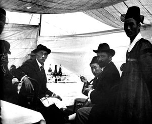 Festival na počest císaře Japonska, Korea, 1900 od Unbekannt