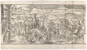 Festival novoluní z vlysu Ces Moeurs et fachons de faire de Turcz Customs ..., 1553. od Unbekannt