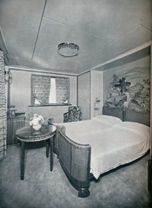Kabina de Luxe první třídy na palubě Victorie, 1931 od Unbekannt