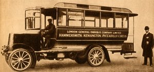 První L.G.O.C. Motorový autobus, 1904, 1933. od Unbekannt