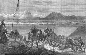 První pohled na Candahar, c1880 od Unbekannt