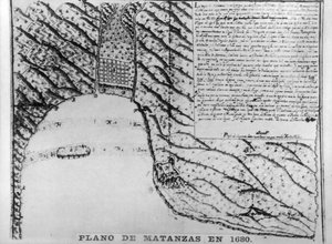 První kresby Matanzas, 1680, 20. léta 20. století od Unbekannt