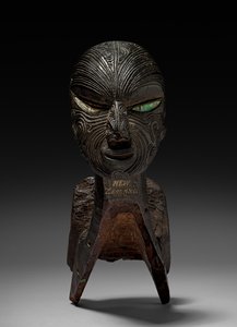 Rybářská kánoe Prow, 1800s. od Unbekannt