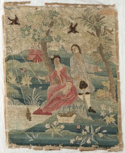 Fishing Lady, 1700s. od Unbekannt