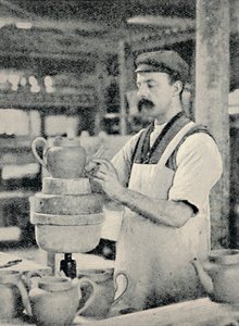 Upevňovací hubice na konvici, c1917 od Unbekannt