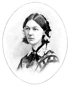 Florence Nightingale 1820-1910, britská zdravotní sestra od Unbekannt