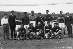Fotbalový tým, Hammerfest, severní Norsko, 20. července 1929 od Unbekannt