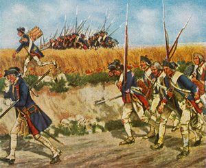 Nucený pochod Frederickových vojsk z Mähren do Küstrinu, 1758, 1936. od Unbekannt
