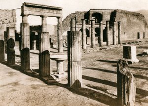 Foro triangolare, Pompeje, Itálie, 1900 od Unbekannt